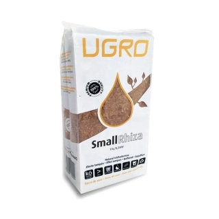 U Gro small RHIZA - po rehydrataci 11l kokosového substrátu. Obsahuje trichodermu